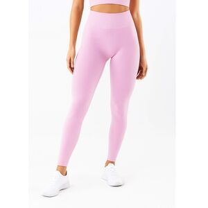 Alphalete Halo Seamless Leggings Women’s Size Small Pink High Rise 7/8